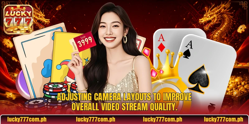 Adjusting camera layouts to improve overall video stream quality Adjusting camera layouts to improve overall video stream quality