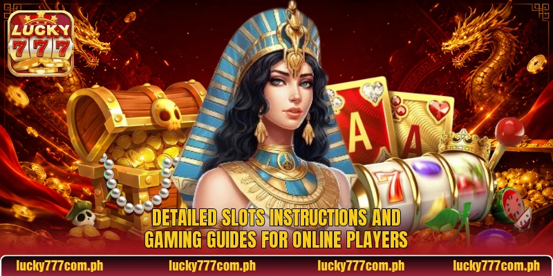 Detailed Slots instructions and gaming guides for online players