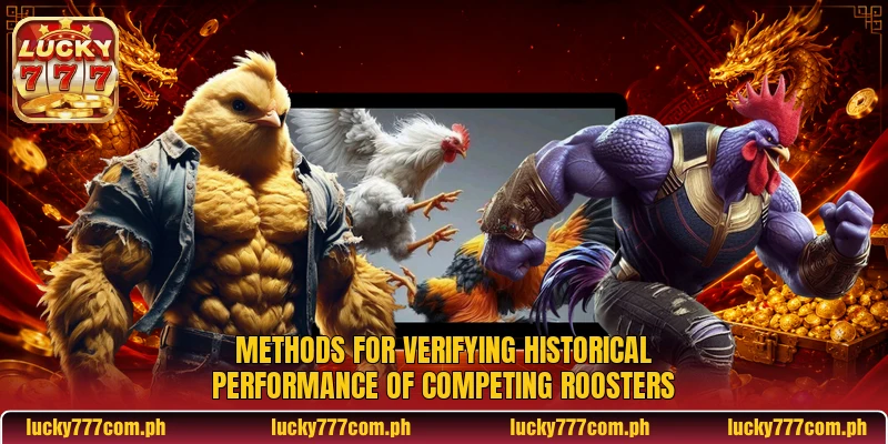 Methods for verifying historical performance of competing roosters