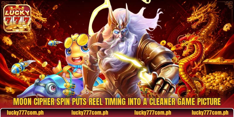 Moon Cipher Spin Puts Reel Timing Into A Cleaner Game Picture