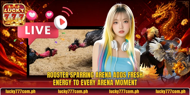 Rooster Sparring Arena Adds Fresh Energy To Every Arena Moment