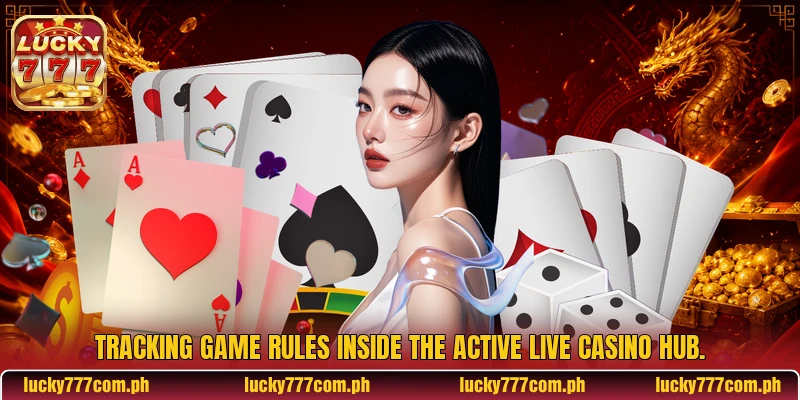 Tracking game rules inside the active Live Casino Hub Tracking game rules inside the active Live Casino Hub